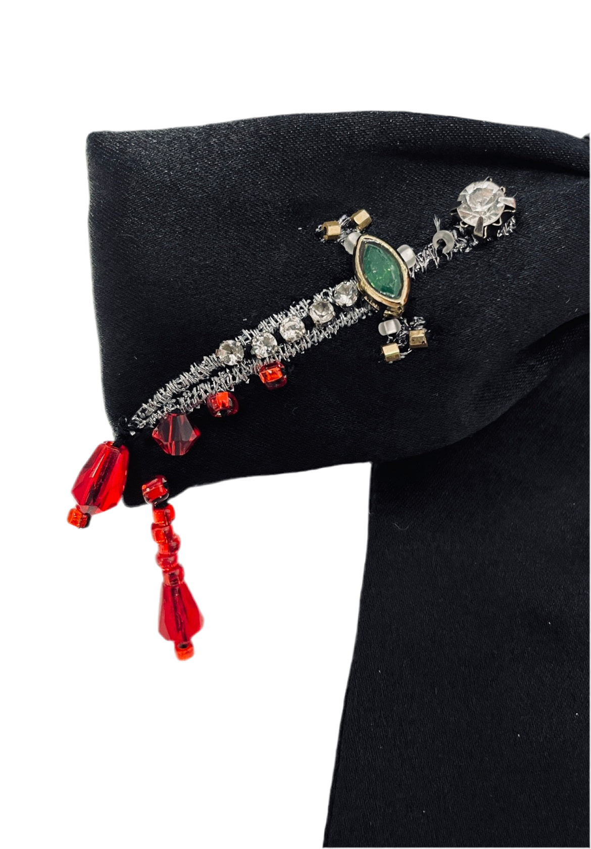 Silk Jealous Lovers Dagger Clip Tie