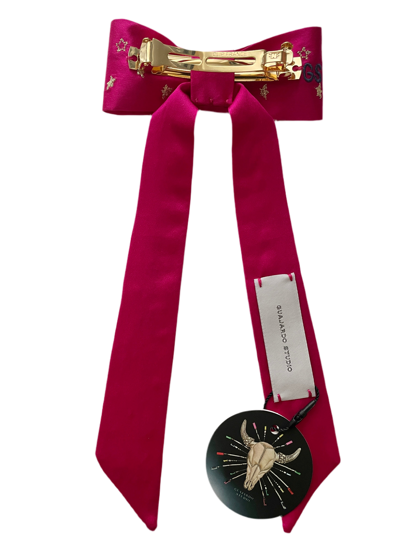 Birthday Botanicals silk hair bows