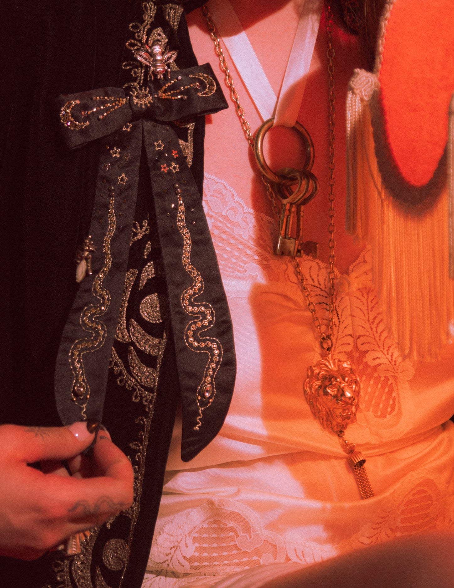 The Dawnie // Mystic Western Clip Tie