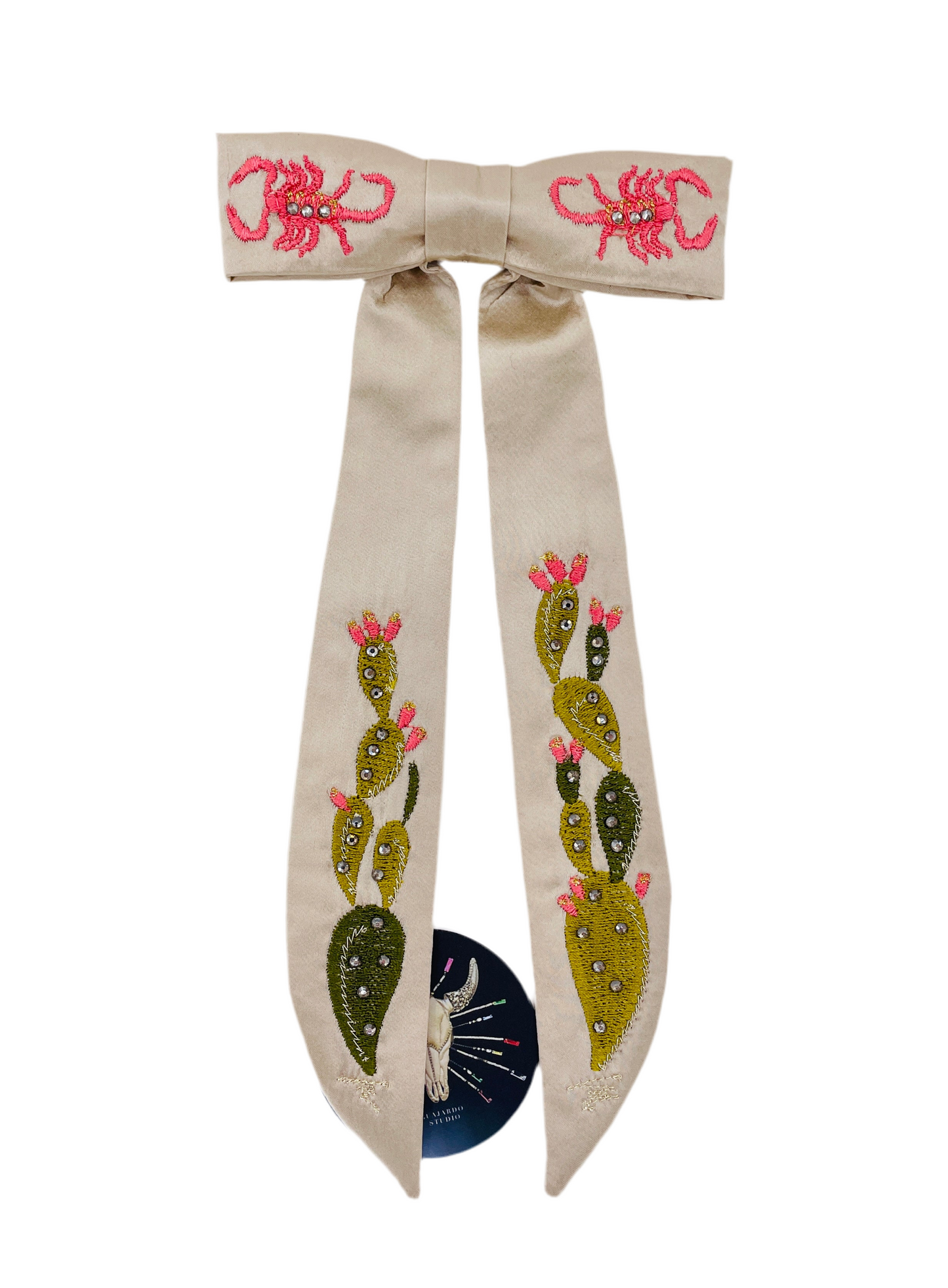 Mojave Desert Silk Clip Tie
