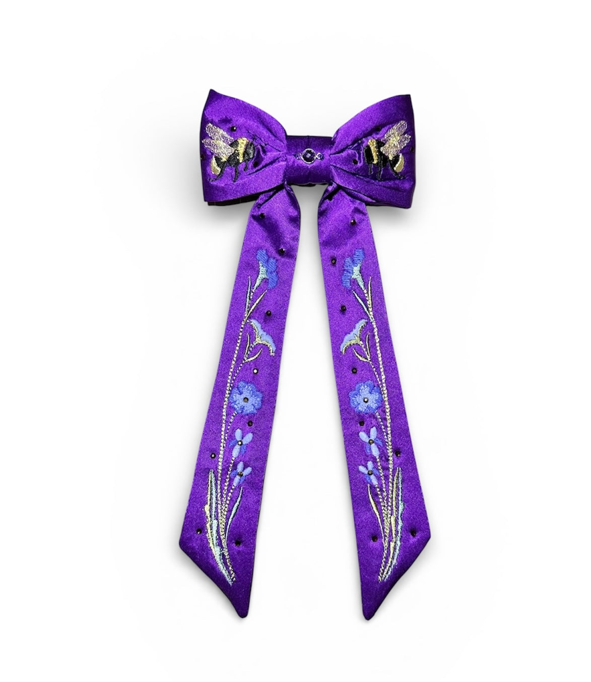 Birthday Botanicals silk hair bows