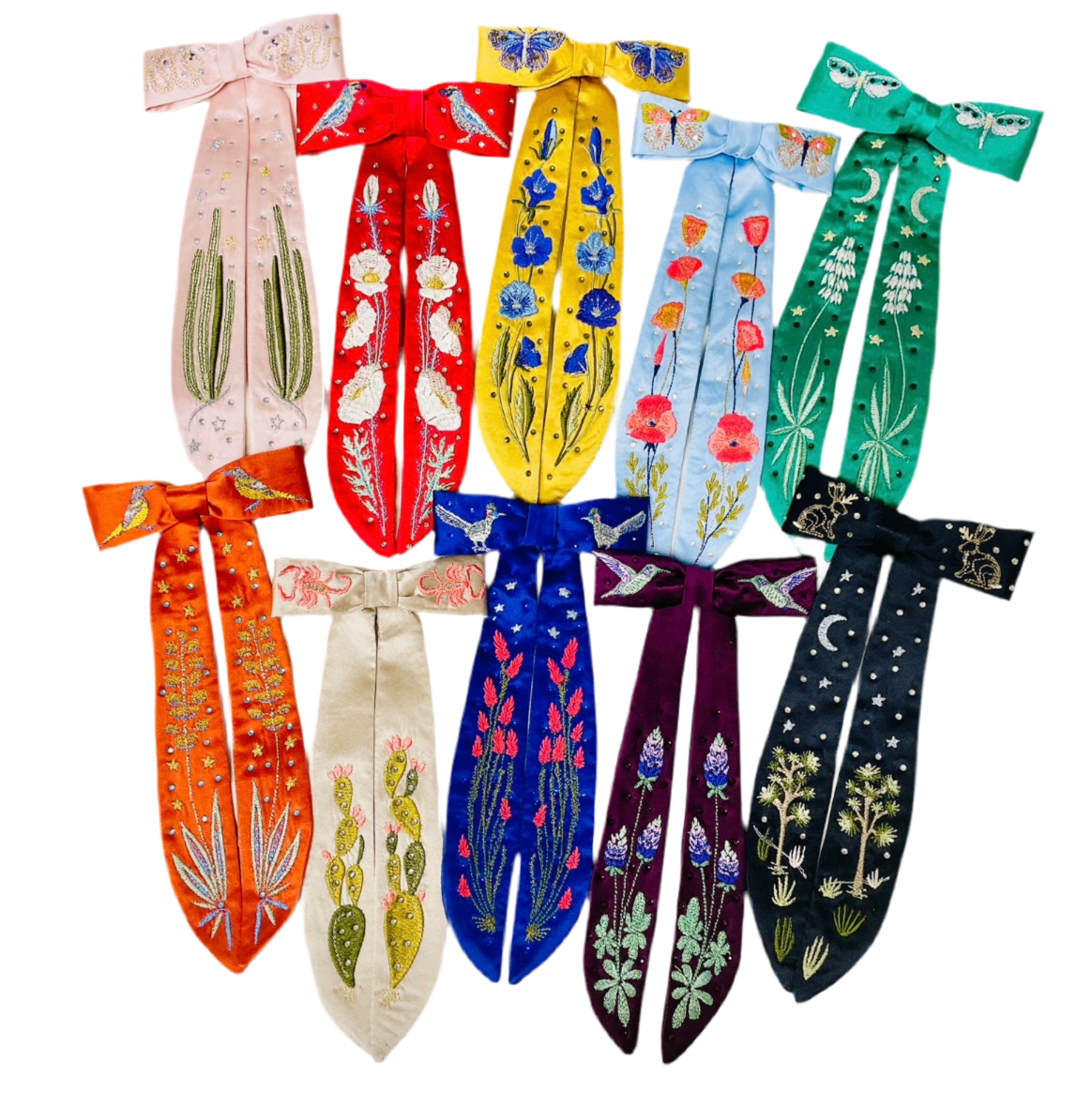 Mojave Desert Silk Clip Tie
