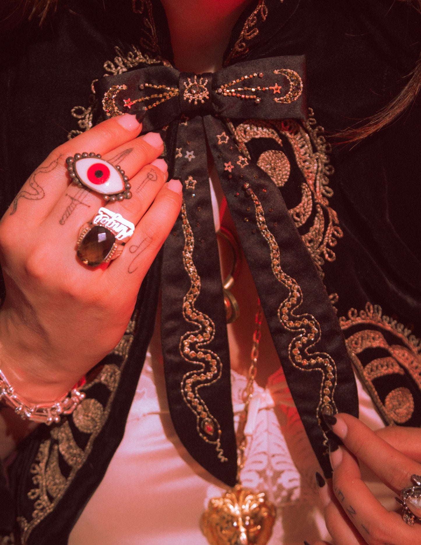 The Dawnie // Mystic Western Clip Tie