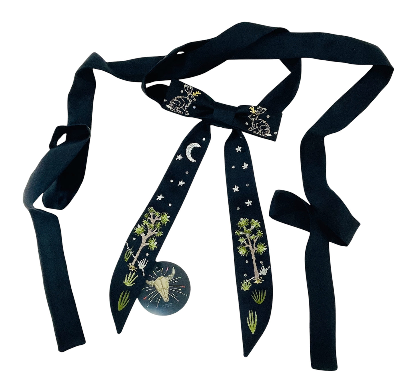 Mojave Desert Silk Clip Tie
