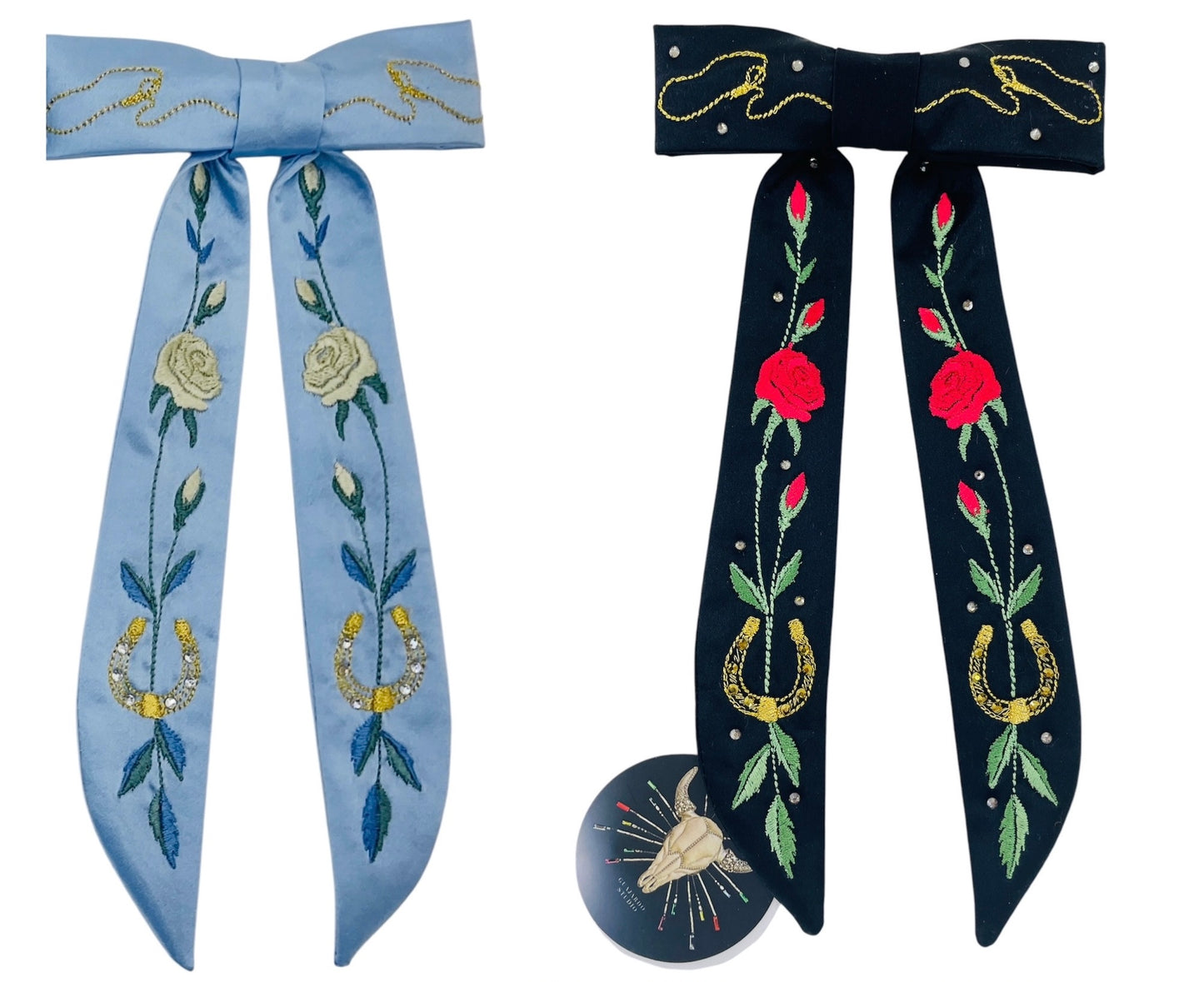Roses Rodeo Clip Tie