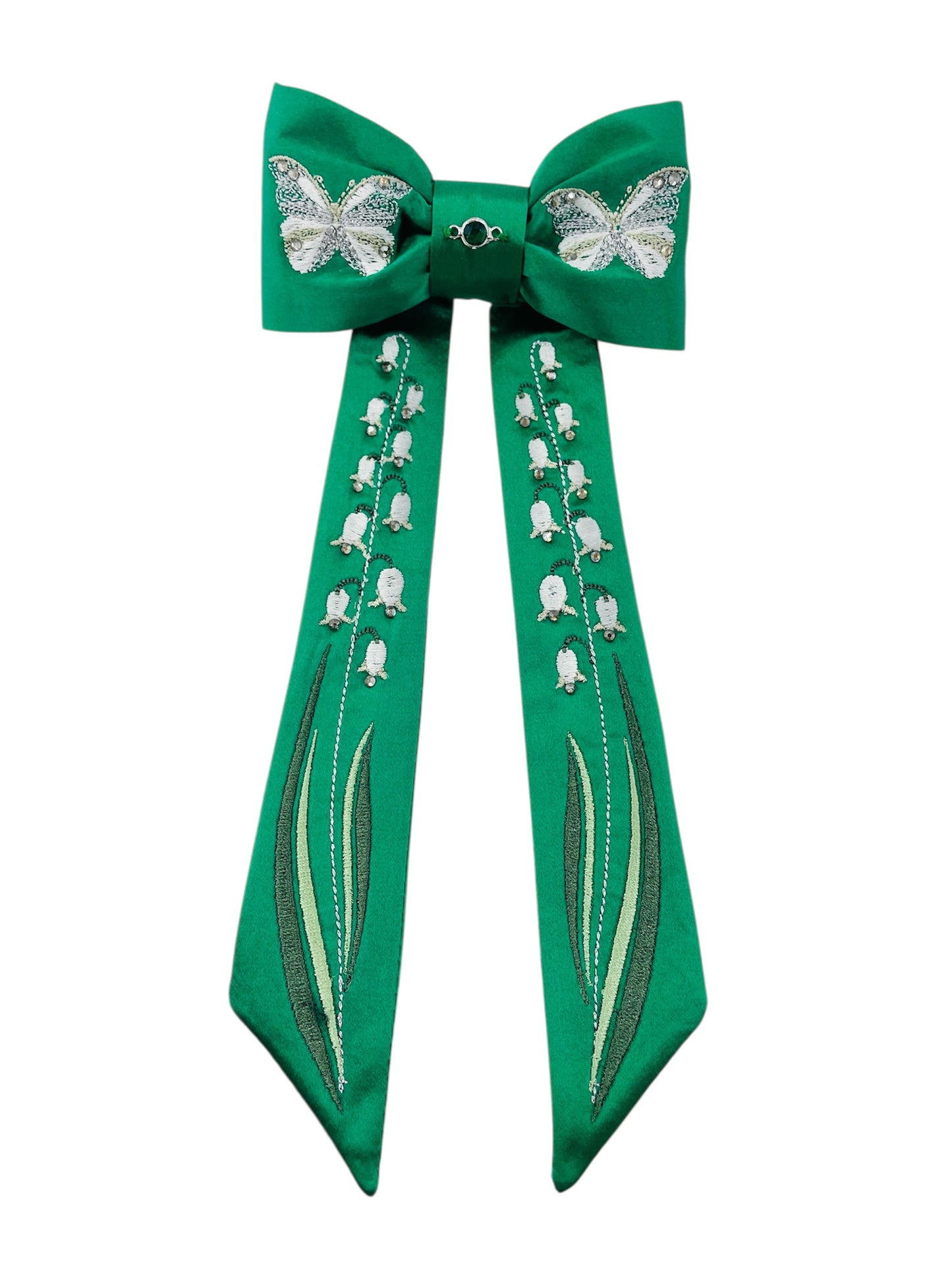 Birthday Botanicals silk hair bows