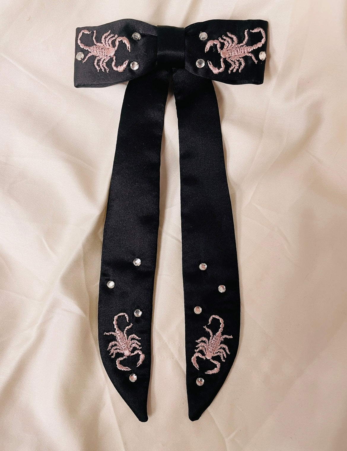 Scorpion western clip tie