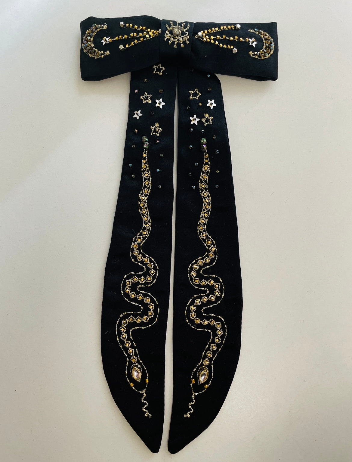 Snake Duo Western Clip Tie