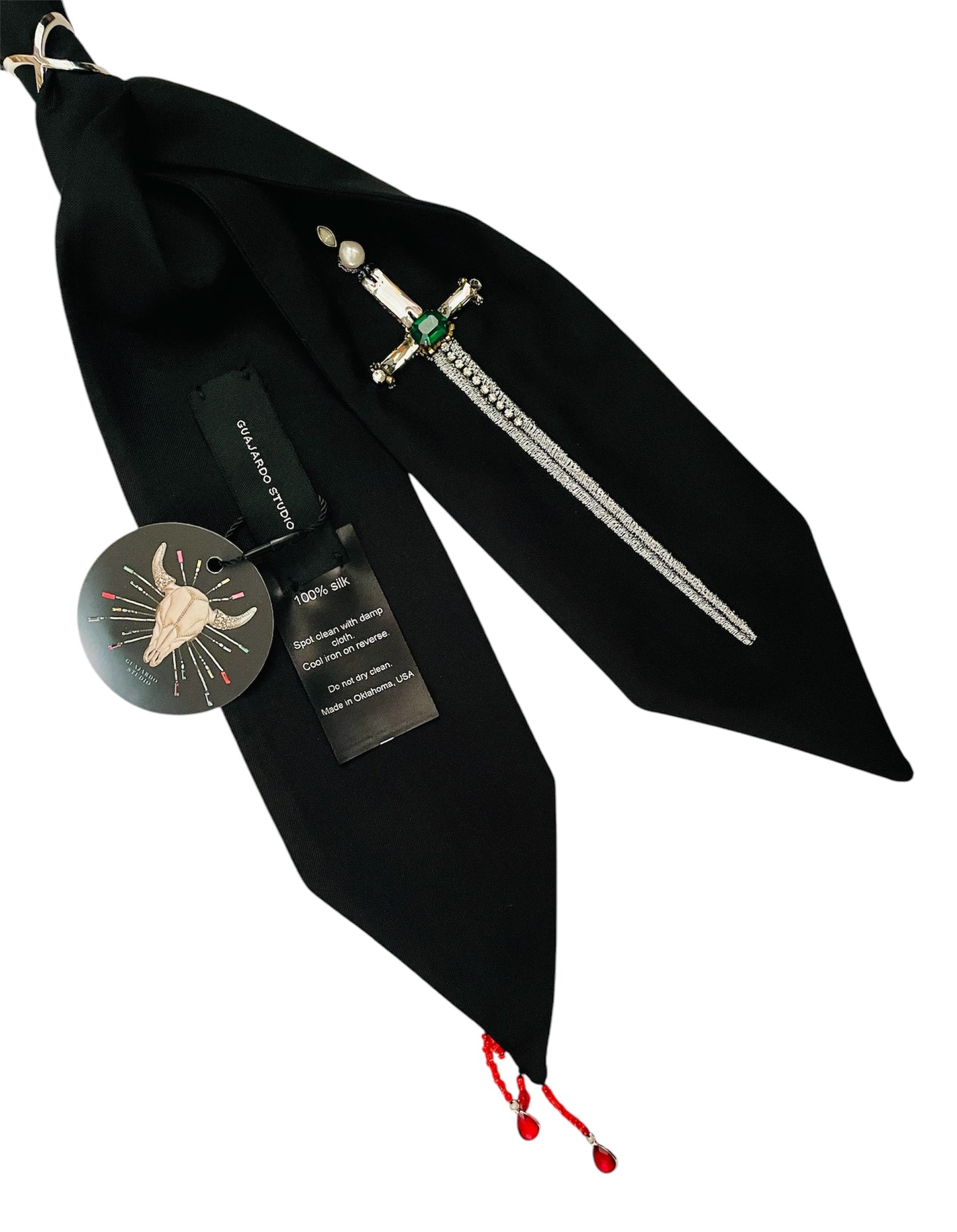 Embellished Sword Scarf