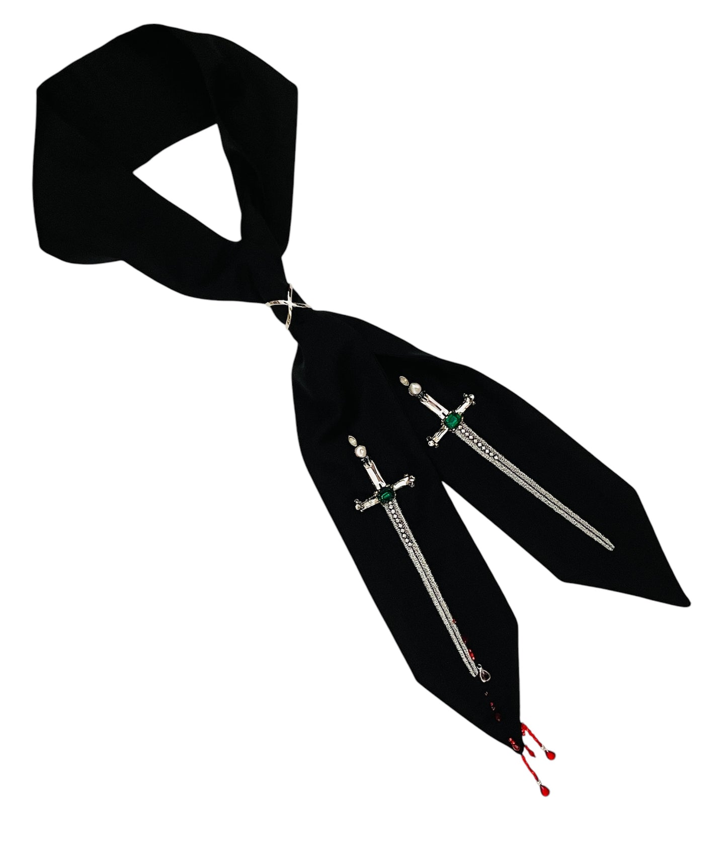Embellished Sword Scarf