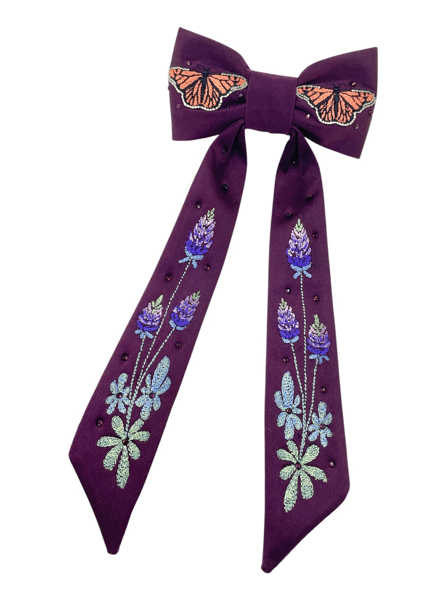 Prairie Fields Silk Hair Bows