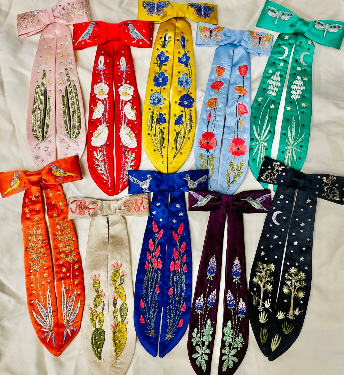 Mojave Desert Silk Clip Tie