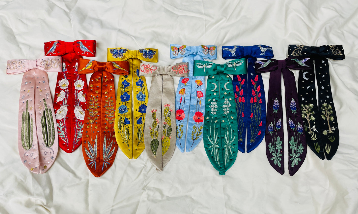 Mojave Desert Silk Clip Tie