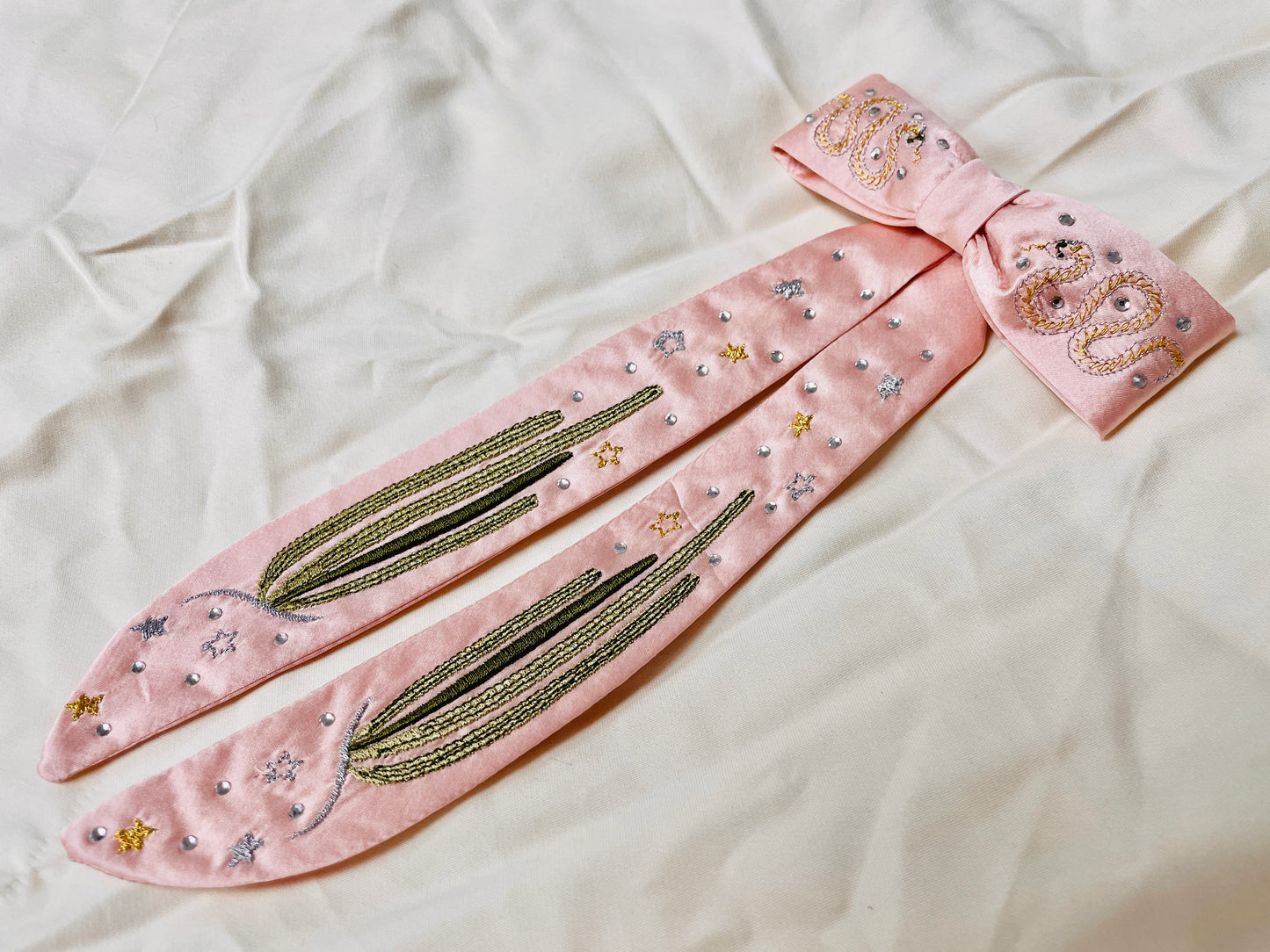 Mojave Desert Silk Clip Tie