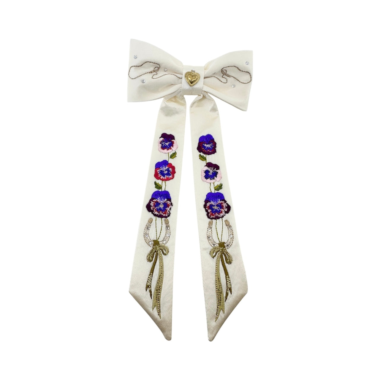 Cowboy charmer Silk Hair Bows