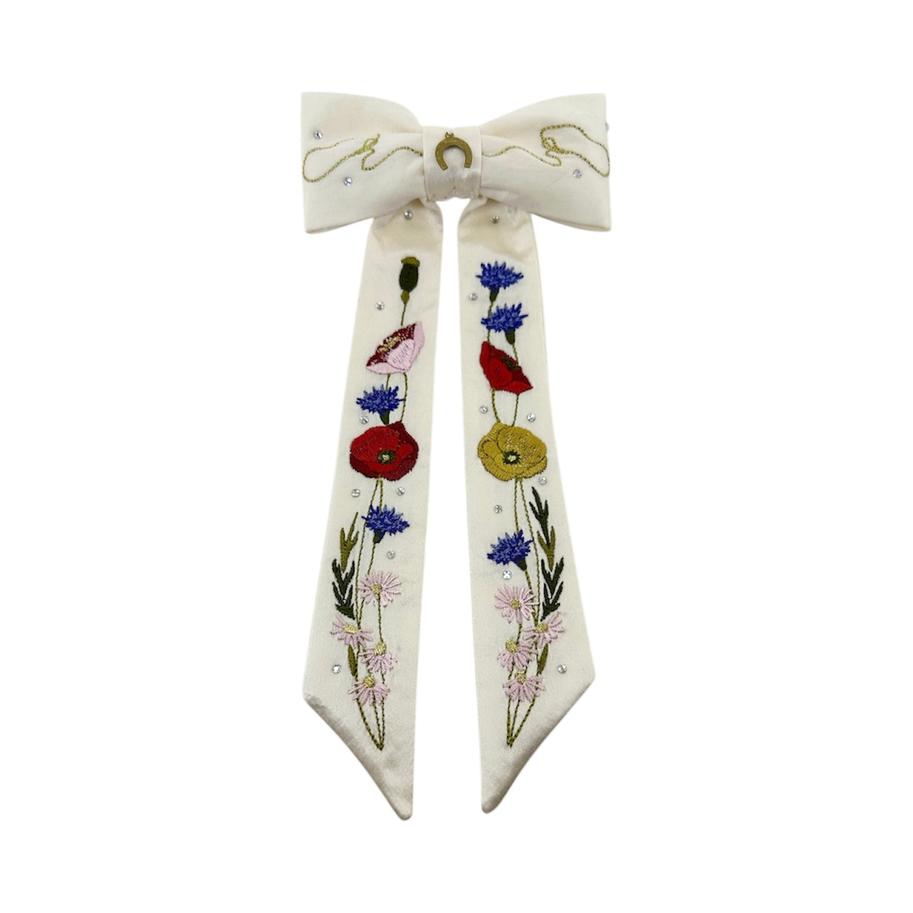 Cowboy charmer Silk Hair Bows