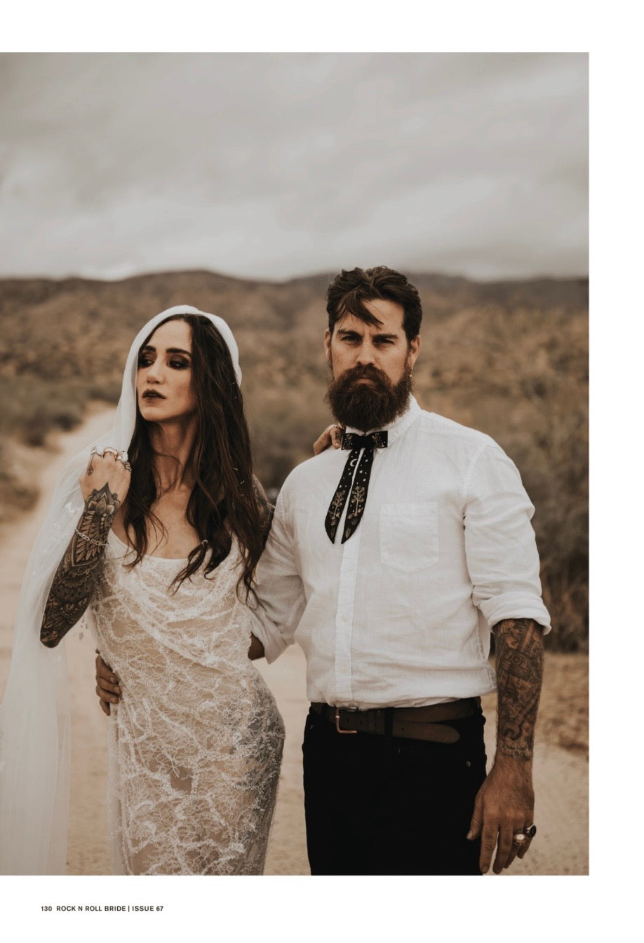 Mojave Desert Silk Clip Tie