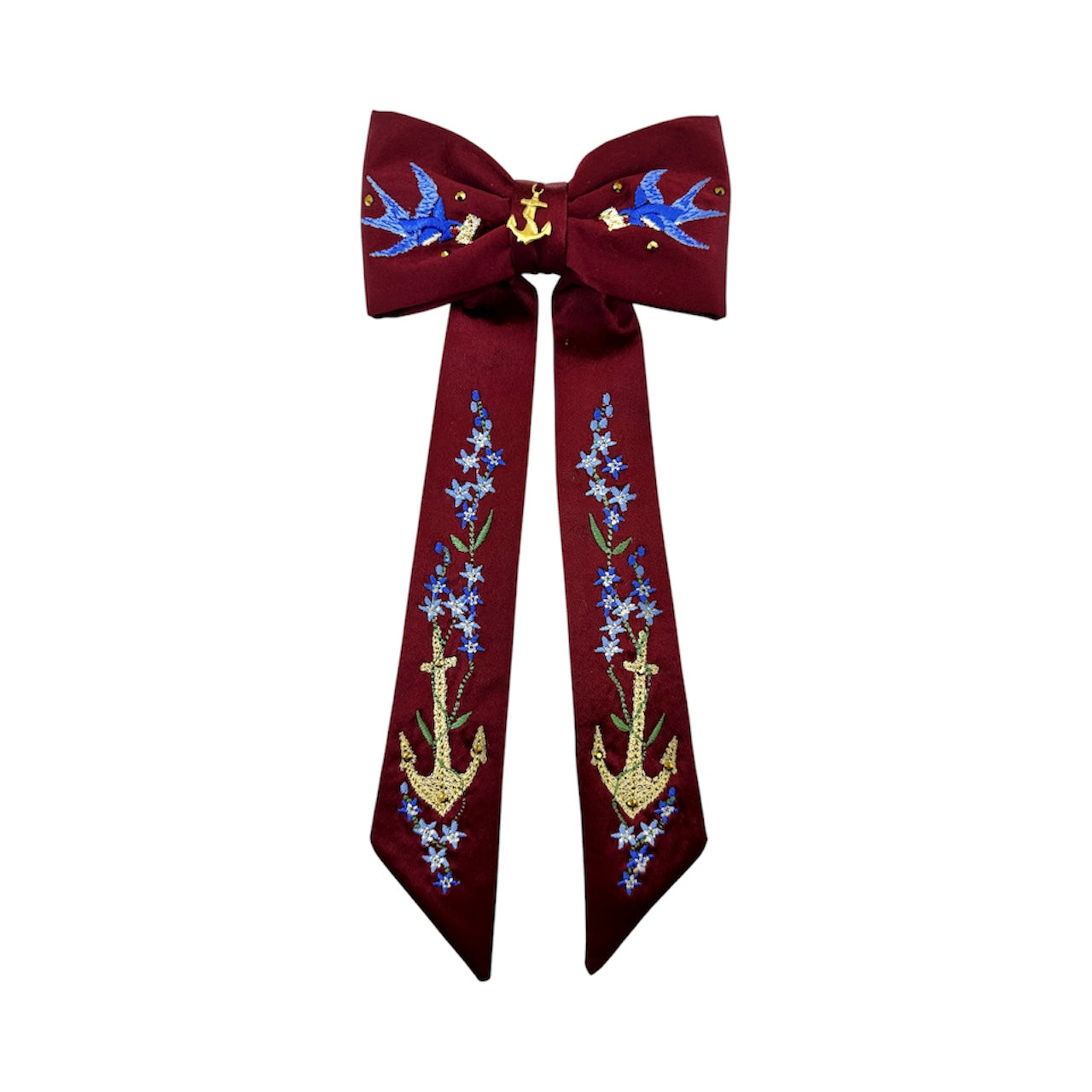 Cowboy charmer Silk Hair Bows