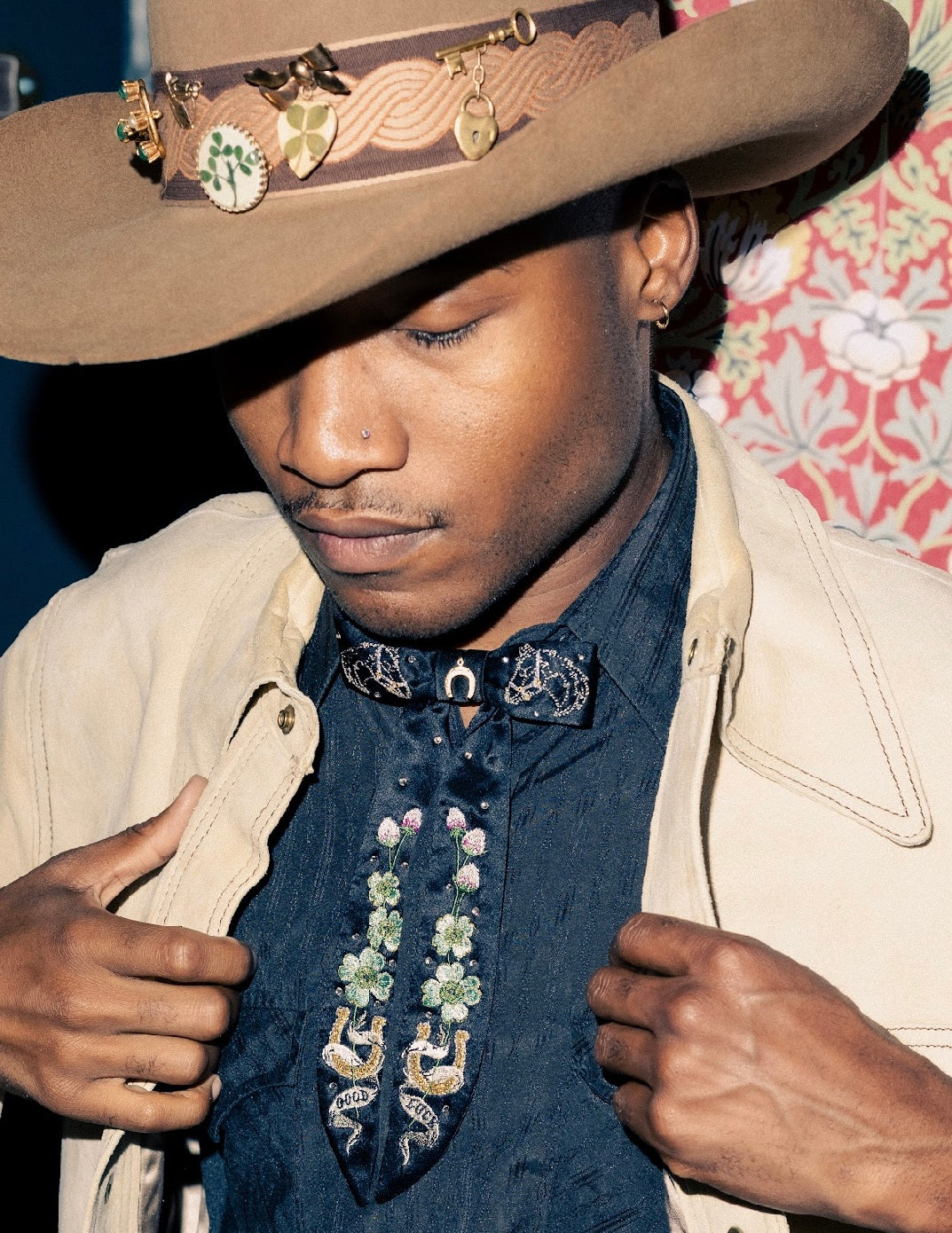 Cowboy charmer Rodeo Clip Tie