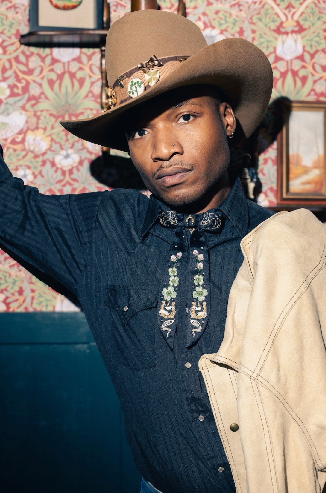 Cowboy charmer Rodeo Clip Tie